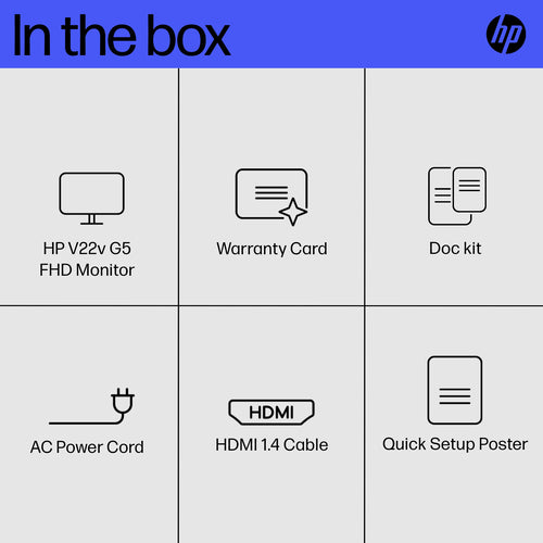 HP V22v G5 FHD Monitor HP V22v G5 FHD Monitor